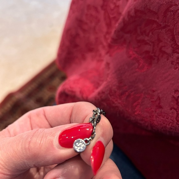 Blue crystal necklace - Picture 5 of 5